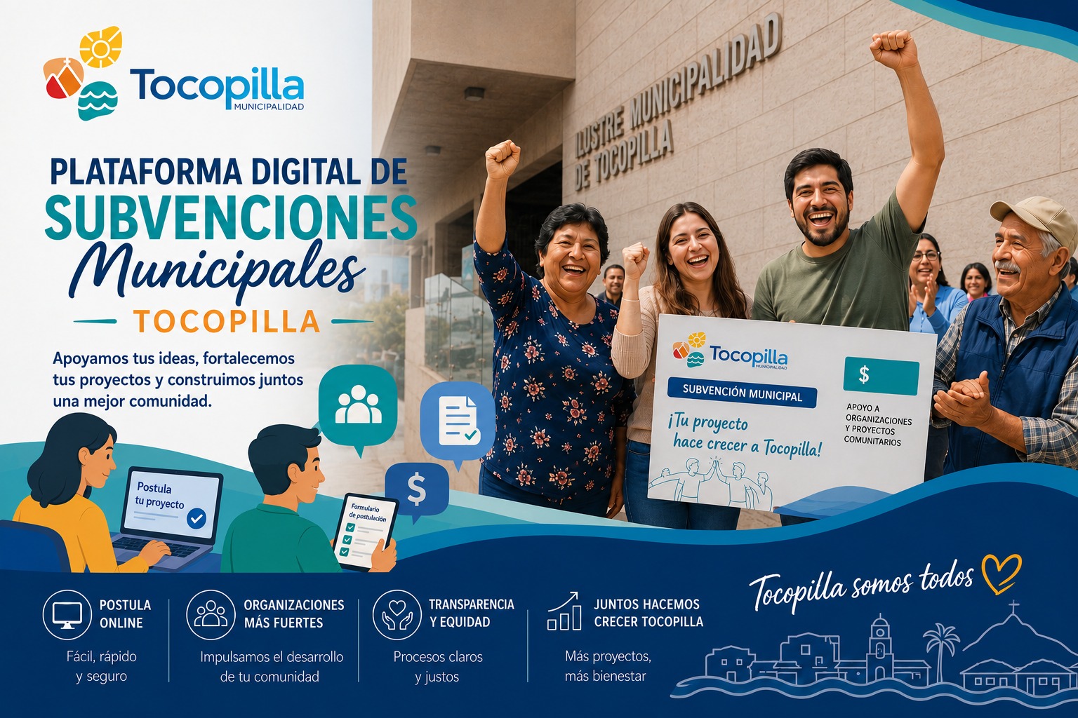 Plataforma Digital de Subvenciones Municipales de Tocopilla